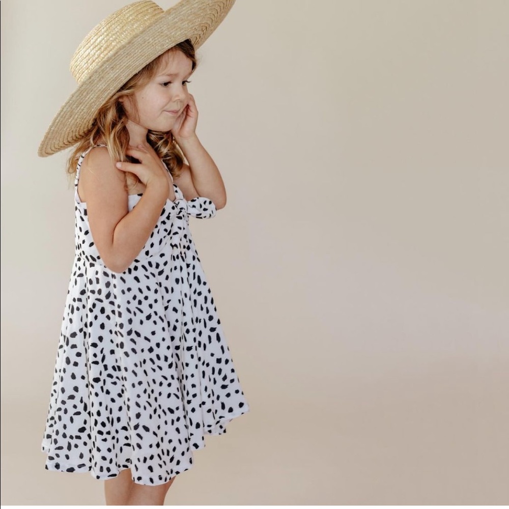 Wild + Rae Desert Dot Tie Dress